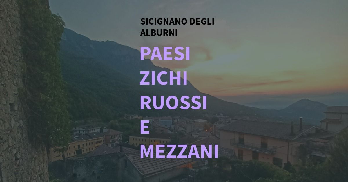 Sicignano degli Alburni